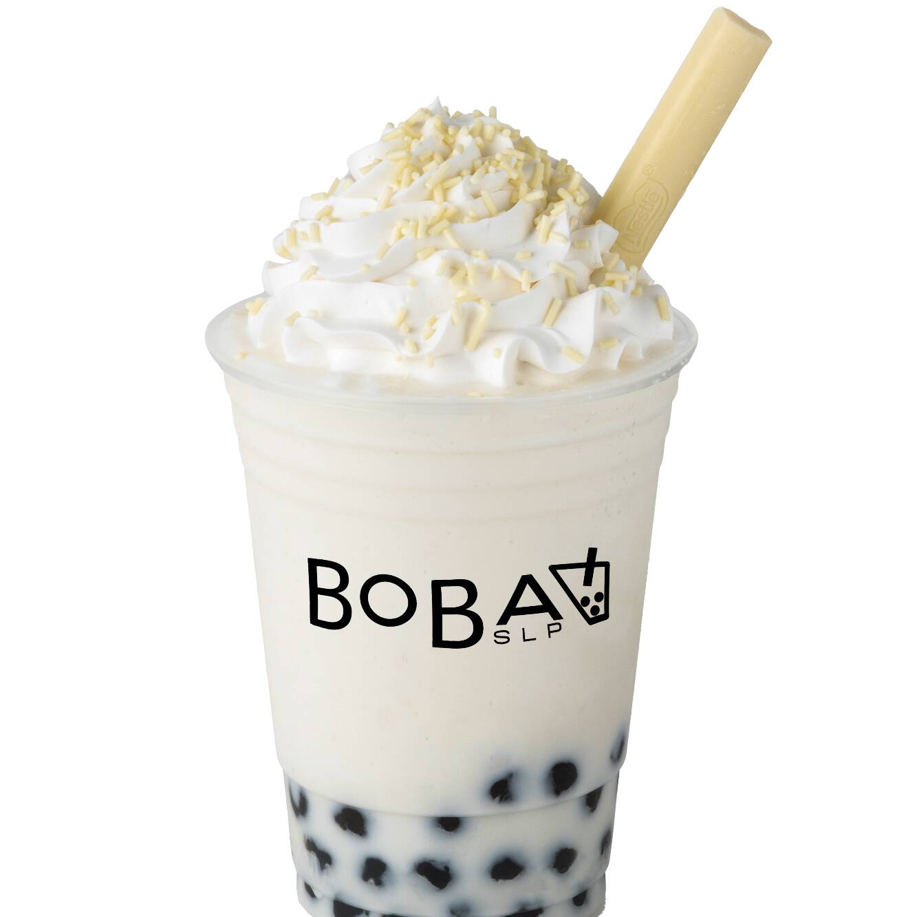 Boba Chocolate Blanco