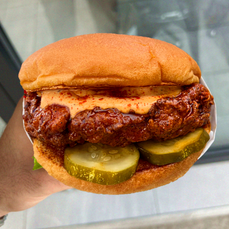 Hot Honey Chicken Sandwich