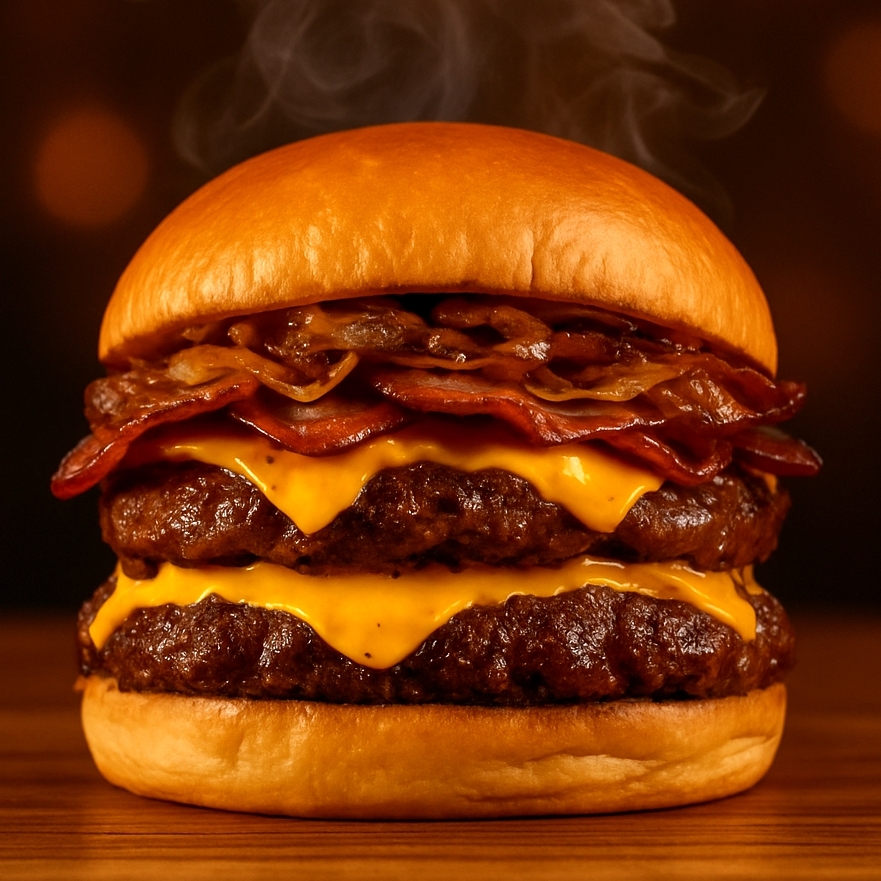 JK Doble Bacon Burger