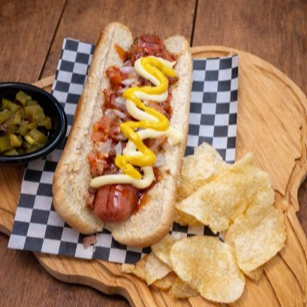 Hot Dog Queso