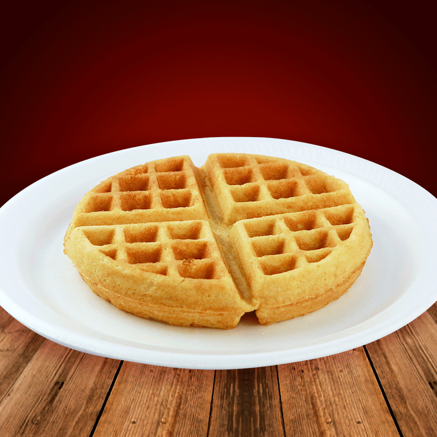 Waffle Sencillo 1 Pz Miel Maple