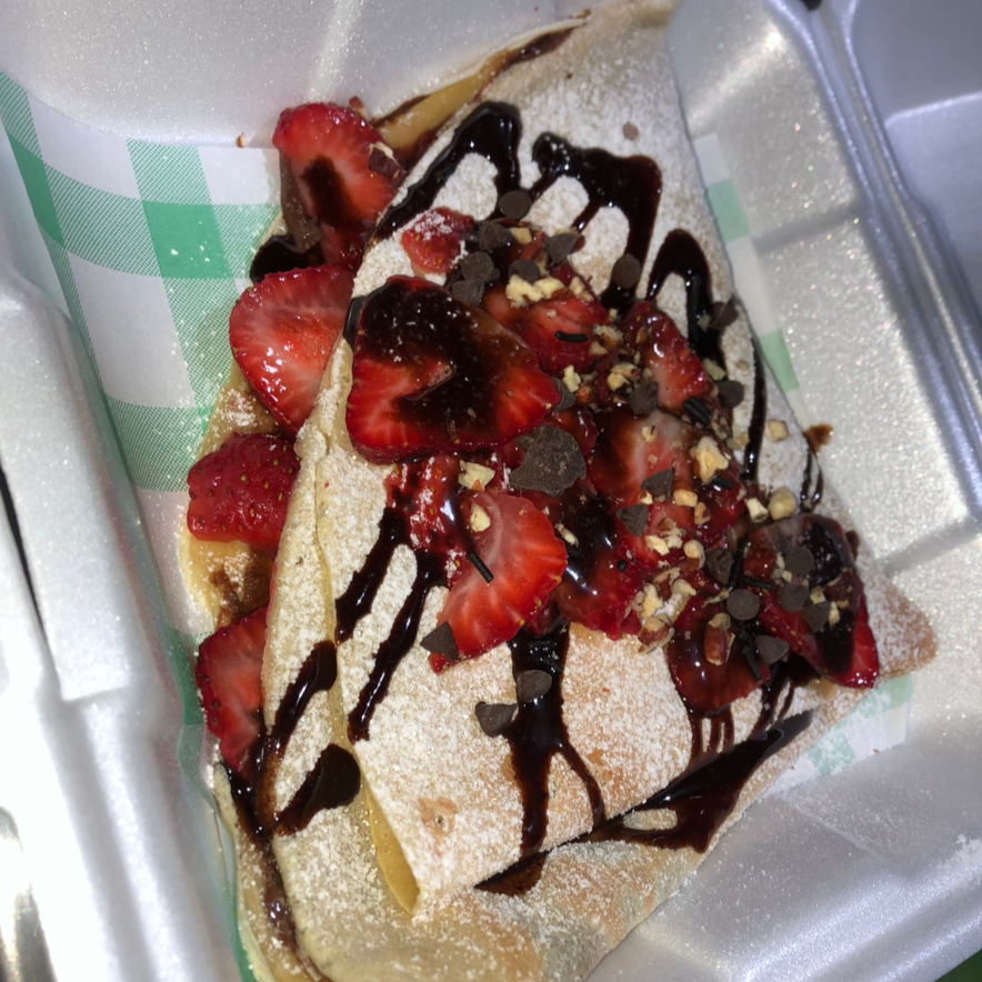 Crepa de NUTELLA con FRESA