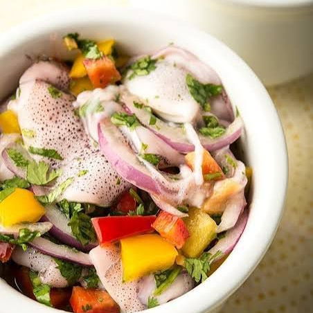 Ceviche de Calamar Grande