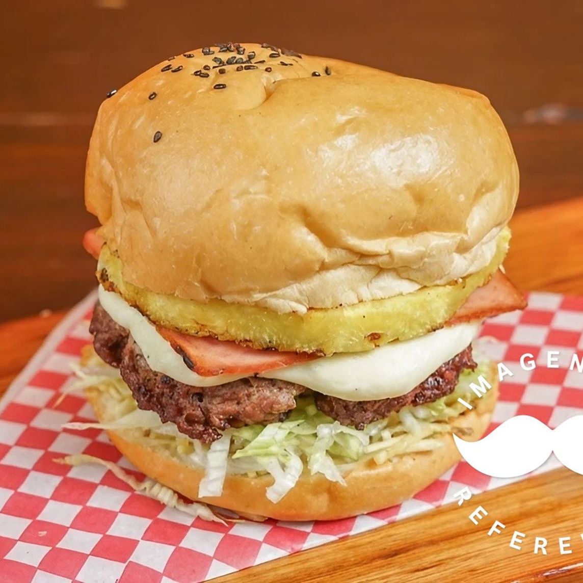 Hamburguesa Hawaiana