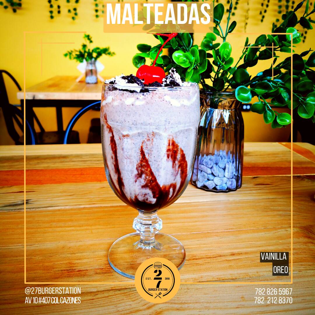 Malteada de Vainilla