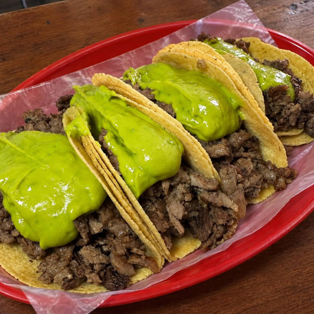 Asada con Queso y Guacamole