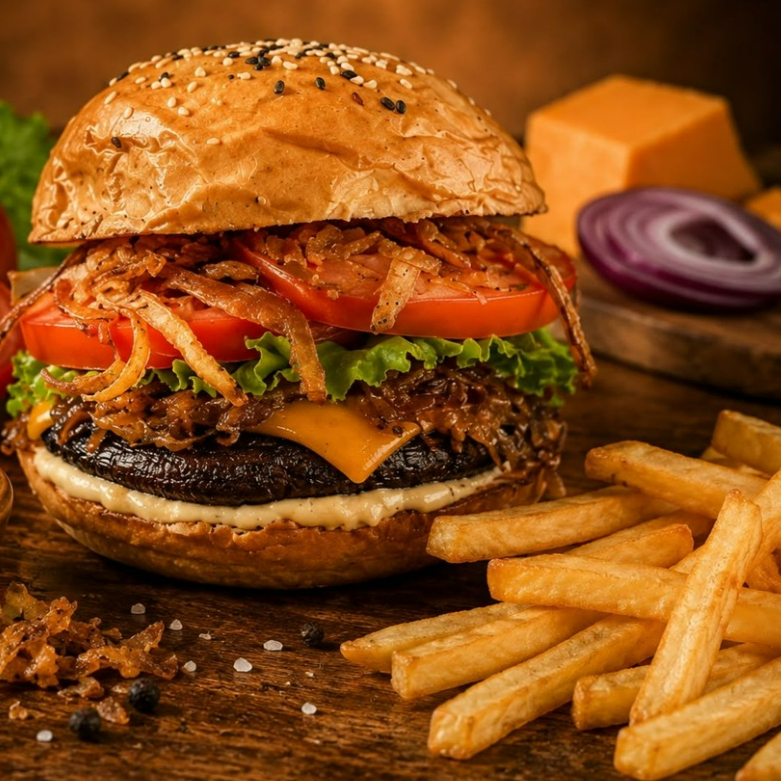 Combo Hamburguesa Vegetariana