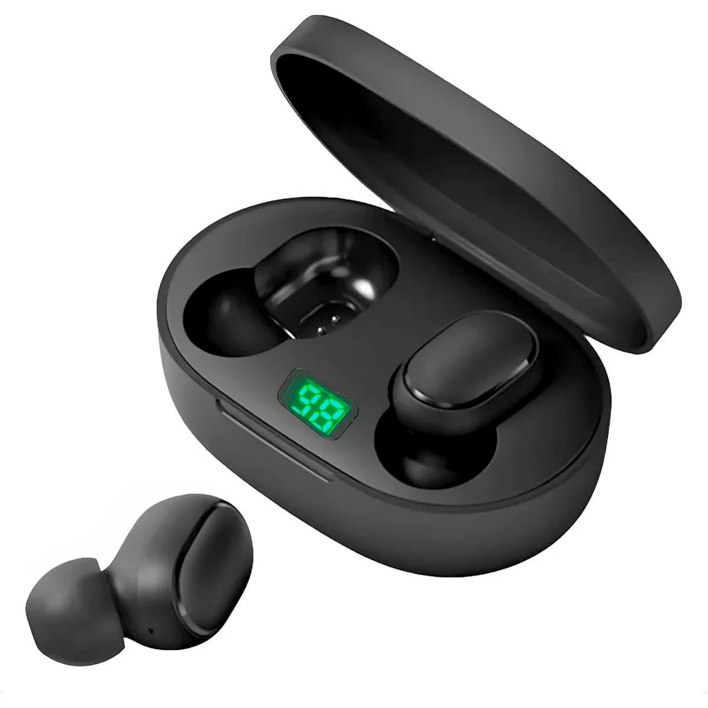 Fone de Ouvido, Xiaomi Redmi, Airdots, Bluetooth, Preto.