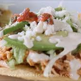 Tostadas de pollo en paquete
