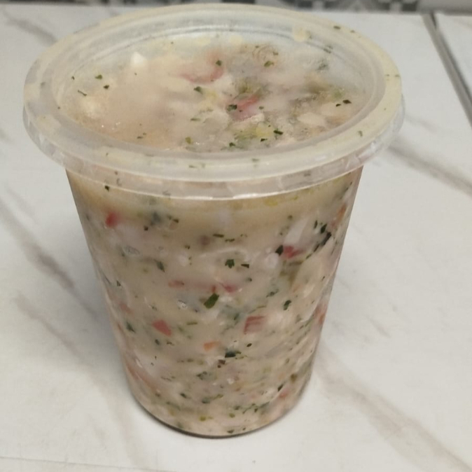 Ceviche con Camaron Toño Vitaminas