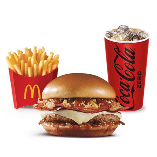 McTrío Mediano BBQ Crispy Onion 1 carne