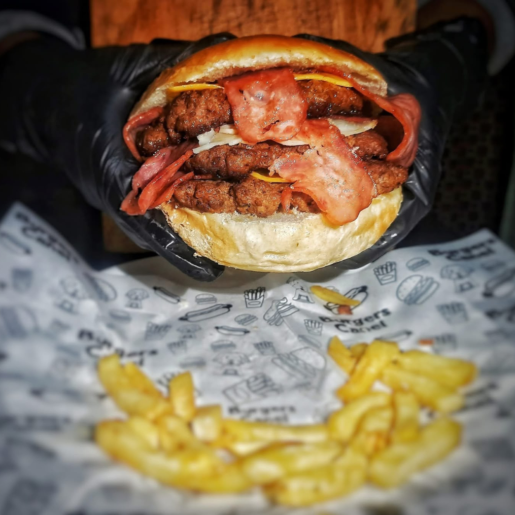 Hamburguesa Triple