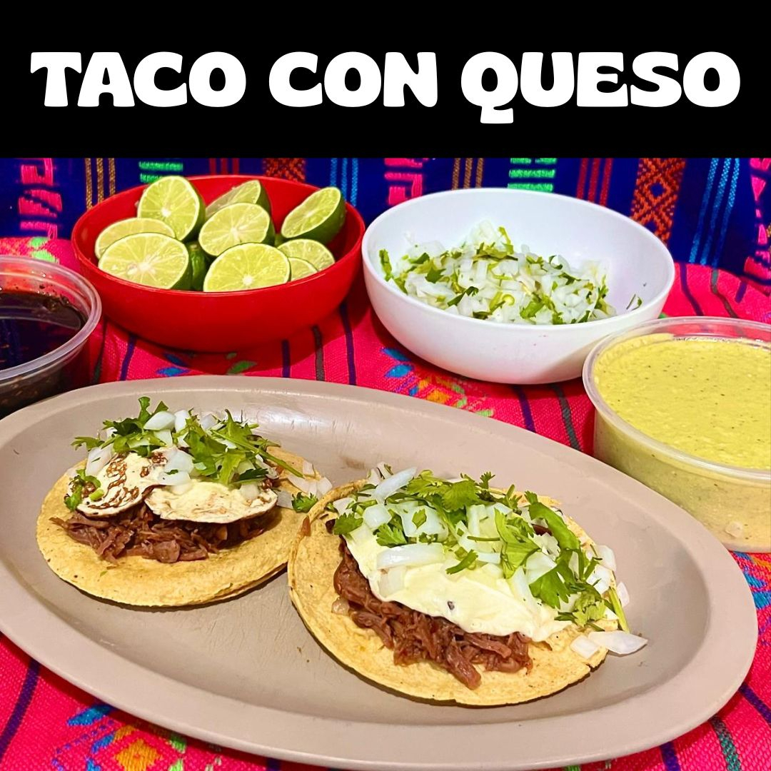 TACO CON QUESO (1 PZA)