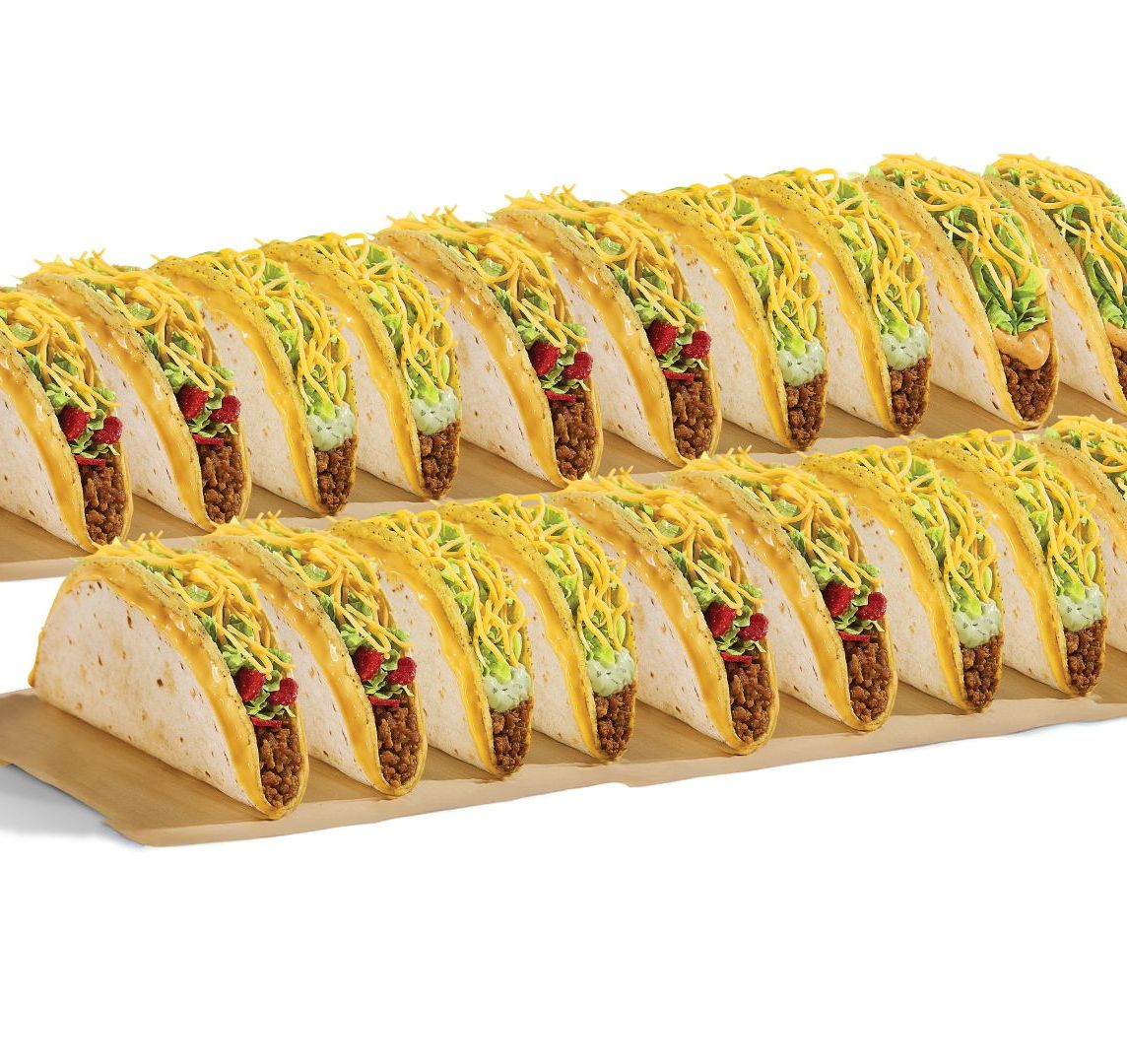 20 Pack Cheesy Double Tacos