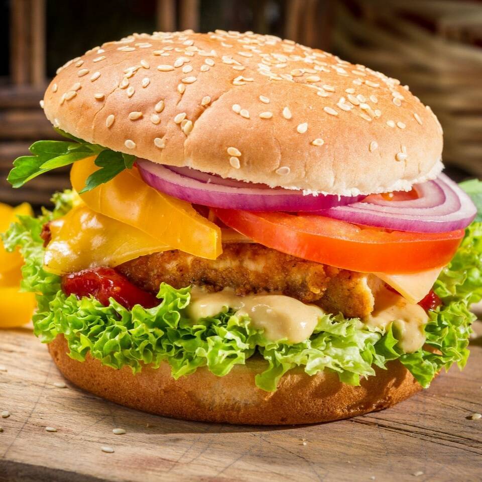 Hamburguesa Pollo BBQ