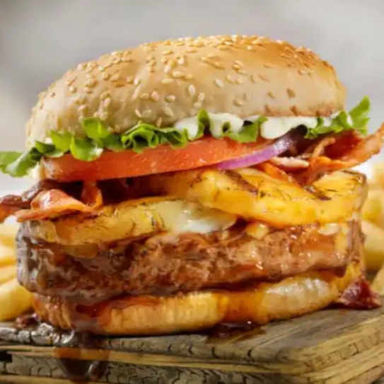 Hamburguesa Hawaiana