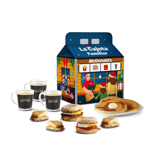 Cajota Familiar Clásica Desayuno para tres personas