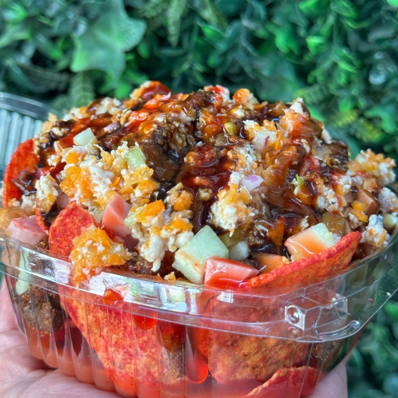 Tostilocos con Ceviche de Sierra