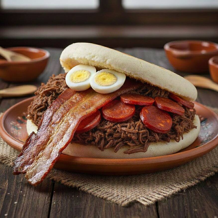 Arepa Bravisima Carne