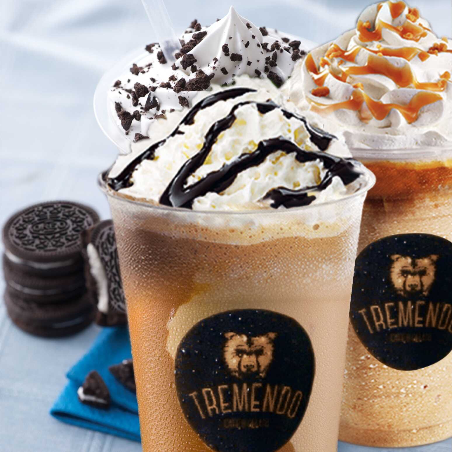 Frappé capuchino Oreo 🍪 Chico/12 Oz