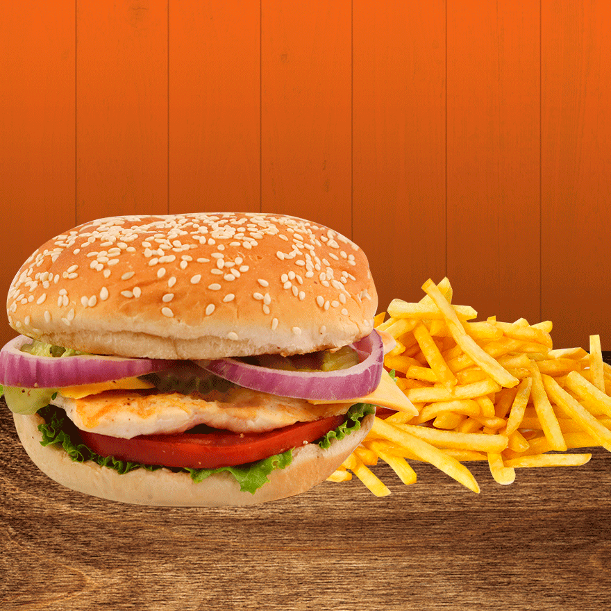 Hamburguesa de Pollo C