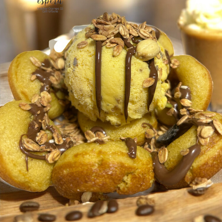 DONAS SWEET 7 PIEZAS CON HELADO