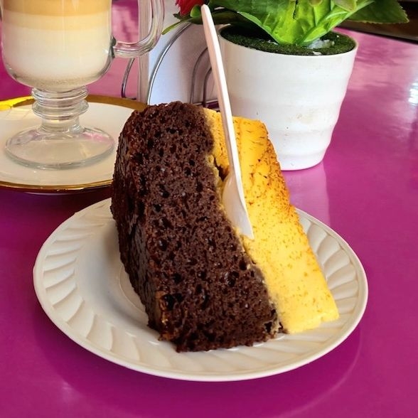 Rebanada Flan Imposible