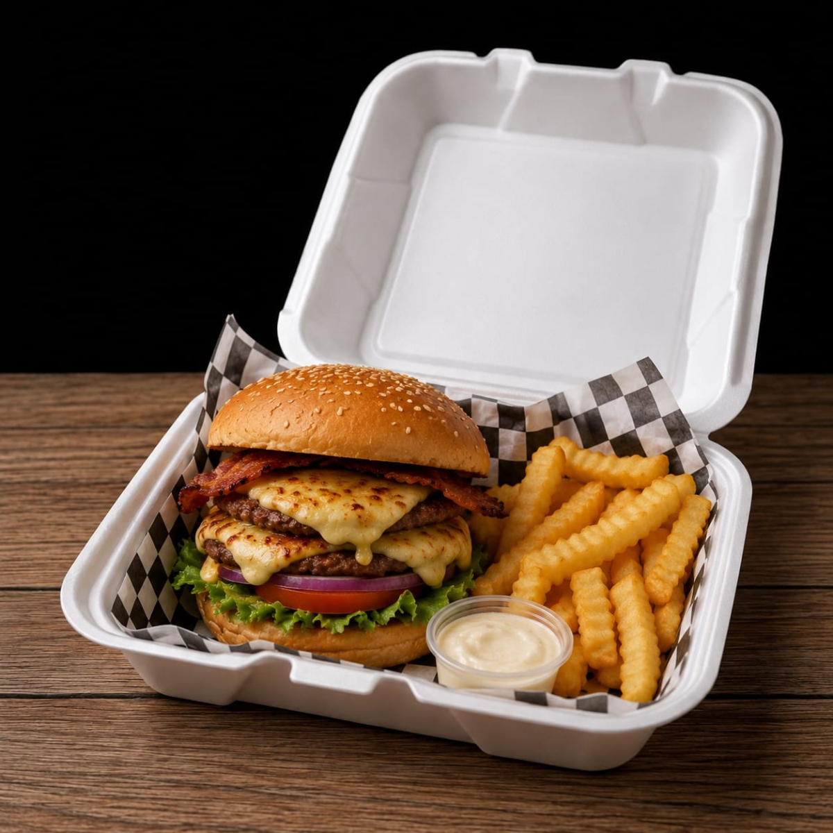 HAMBURGUESA DOBLE