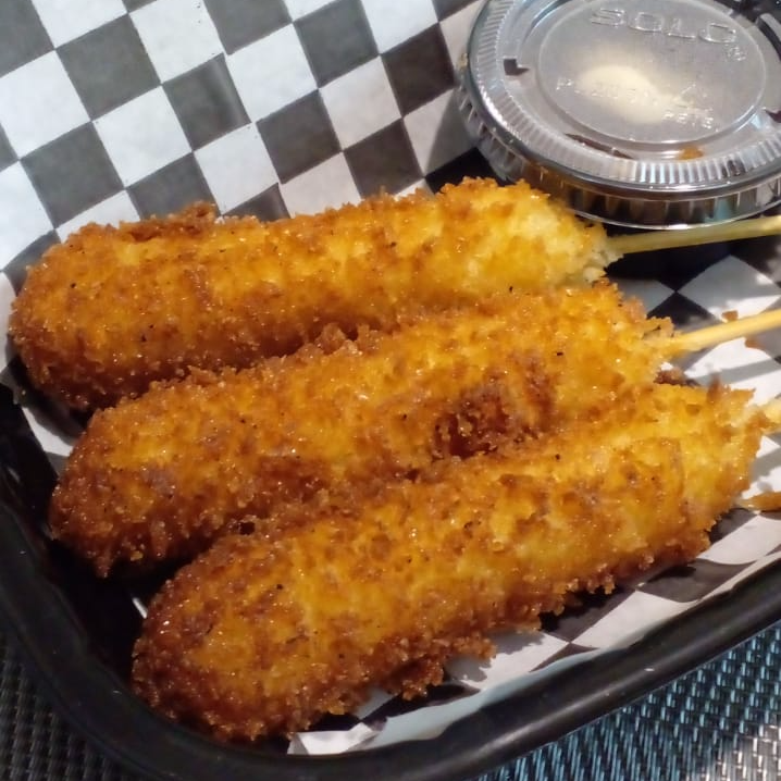 Kushiage de queso (3 pzas)