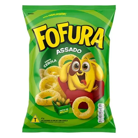 Salgadinho de Milho sabor cebola