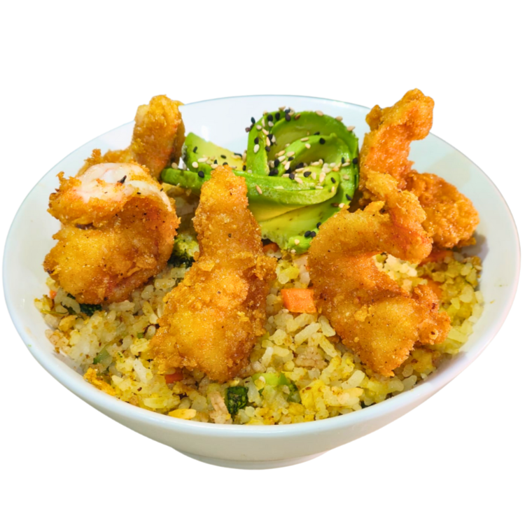 Yakimeshi de Camarones