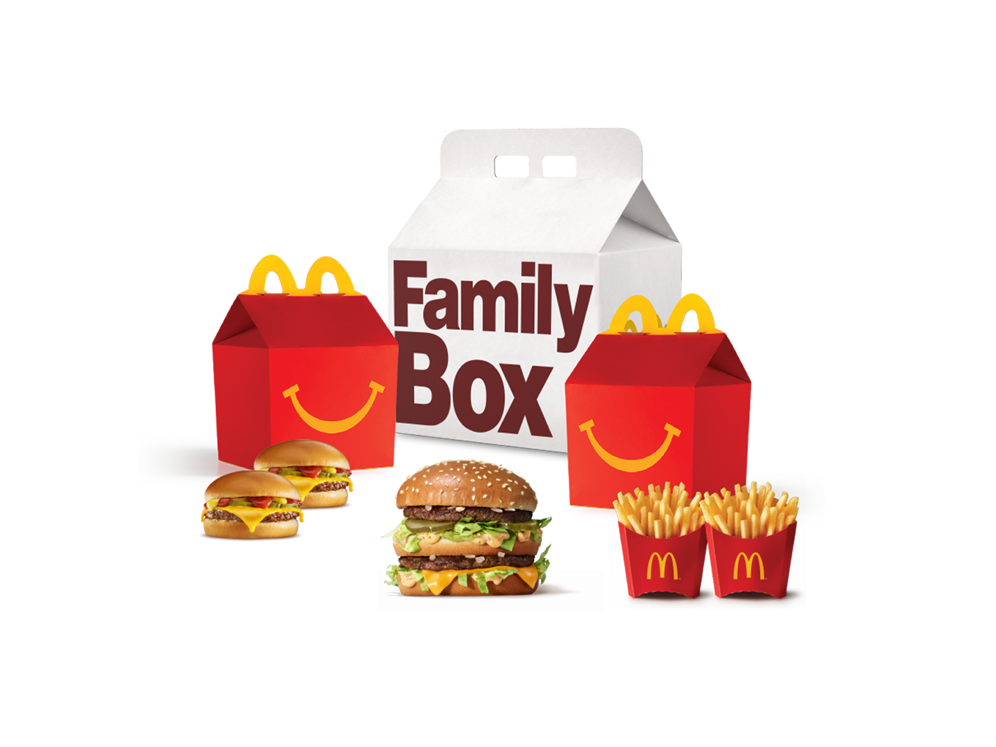 Family Box 2 adultos sin bebibas y 2 niños