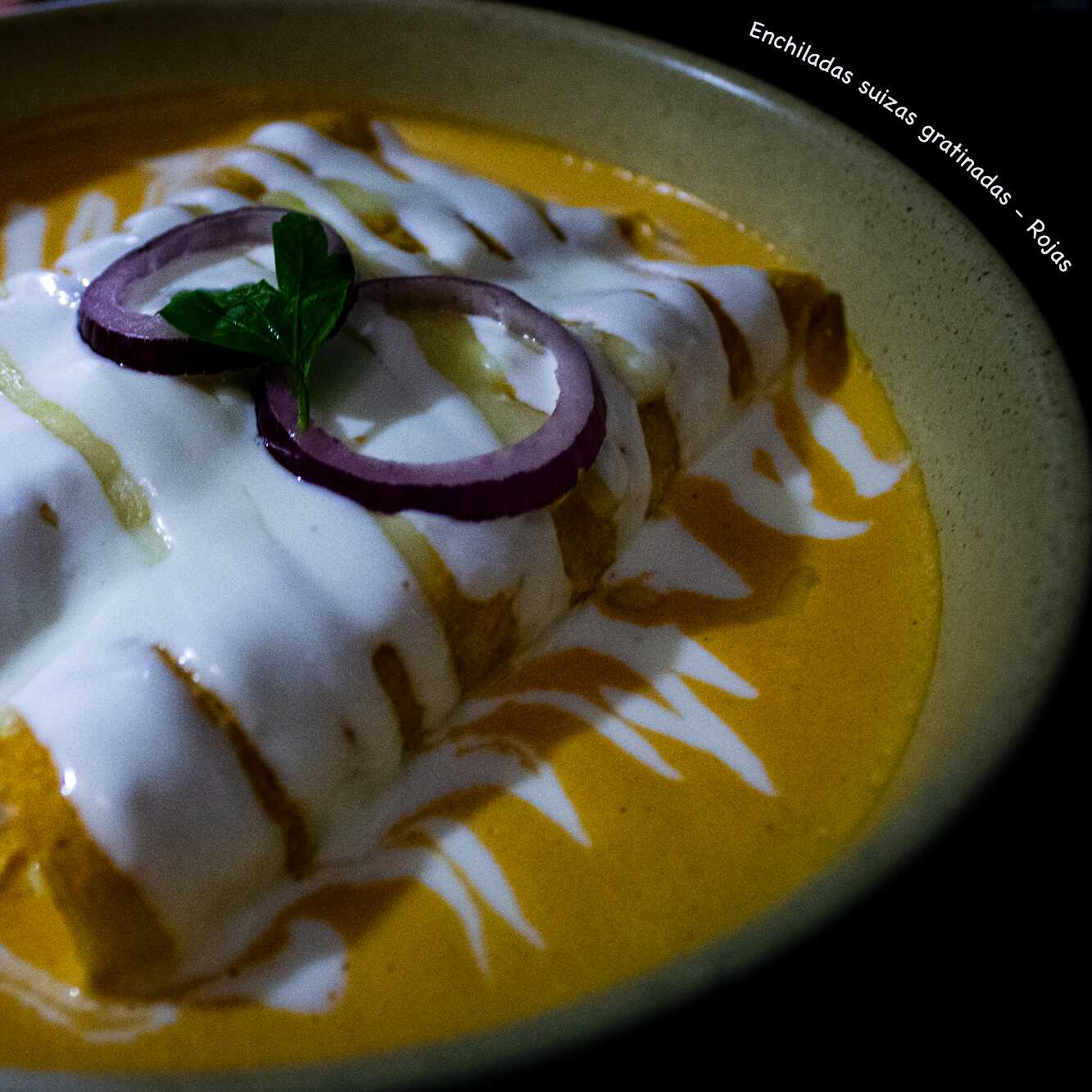 Enchiladas Suizas Gratinadas