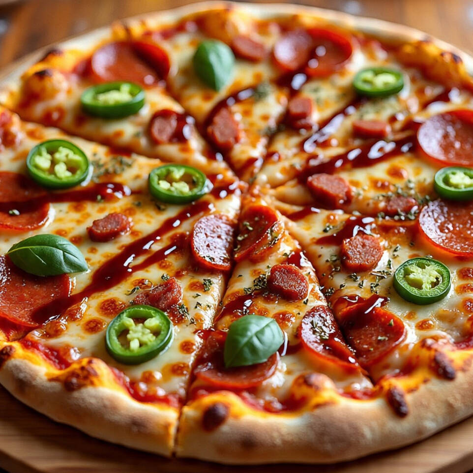 Pizza a la Mexicana