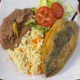 Combo de Chile Relleno de Carne Molida