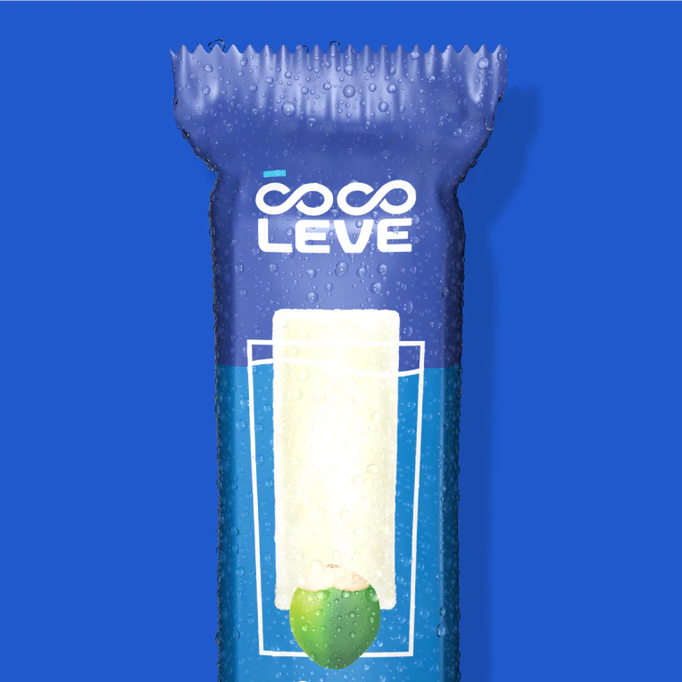 190g - Gelo para drink sabor água de coco