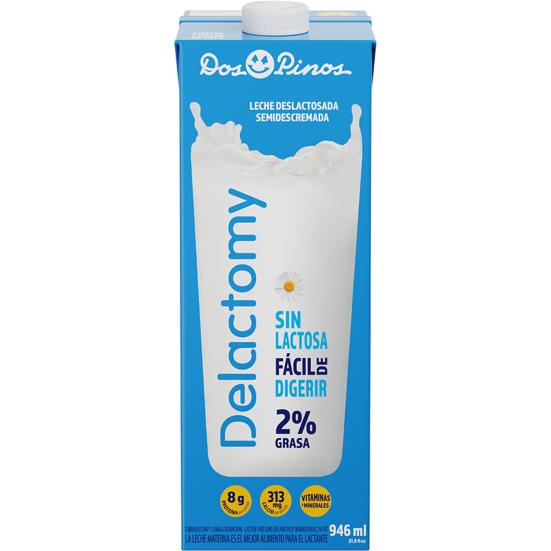 Leche Delactomy Semidescremada 1L