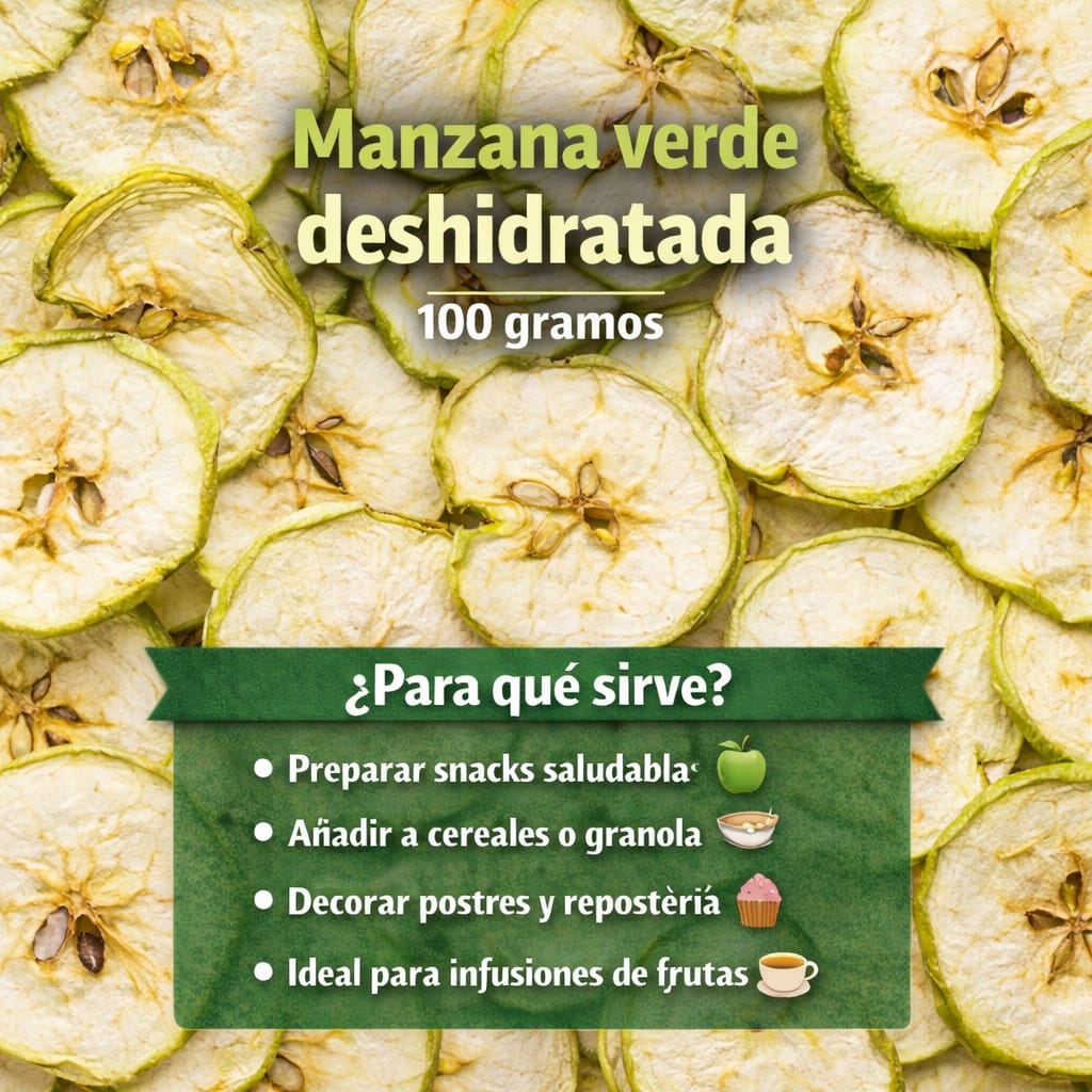 Manzana Verde Deshidratada