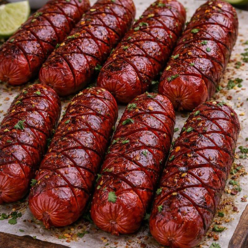 🐼 8 Salchichas Asaderas 🍠 Fritas