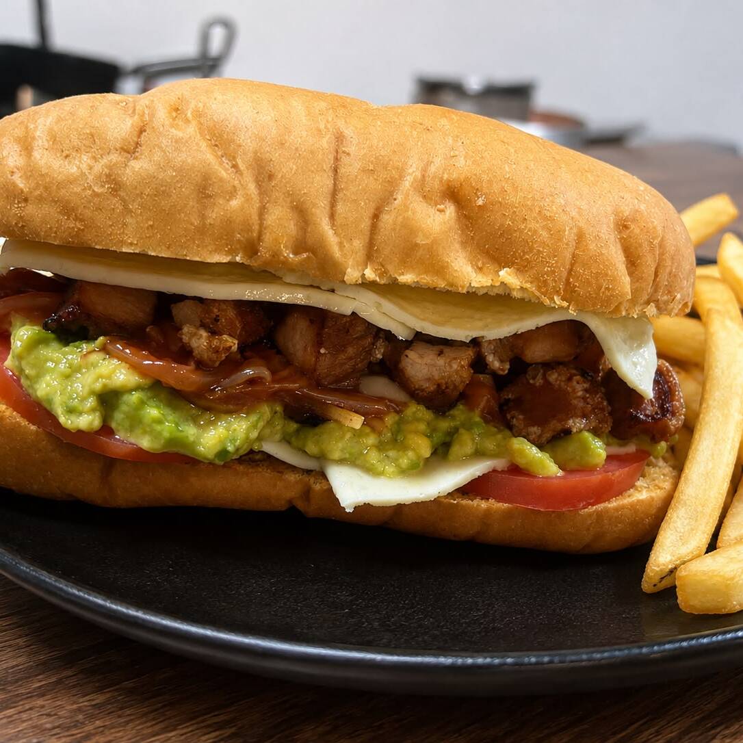 Sándwich - Chicharrón