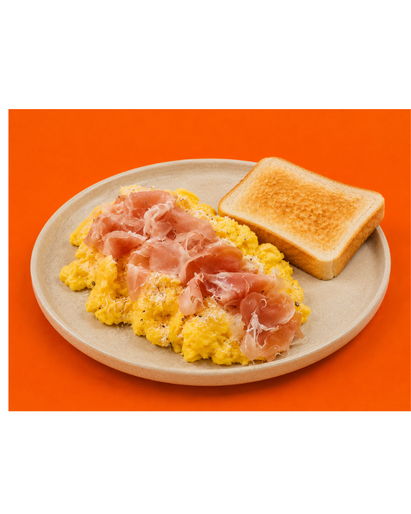 Huevos Jamon serrano