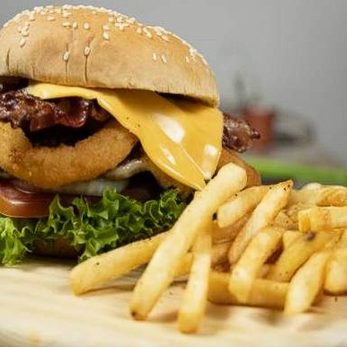 Onion Ring Burger
