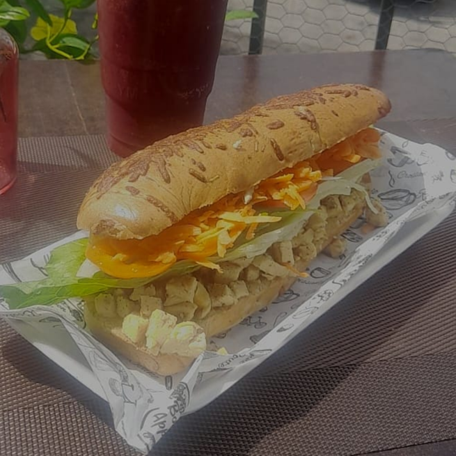 Baguette de Pollo o Ararchera