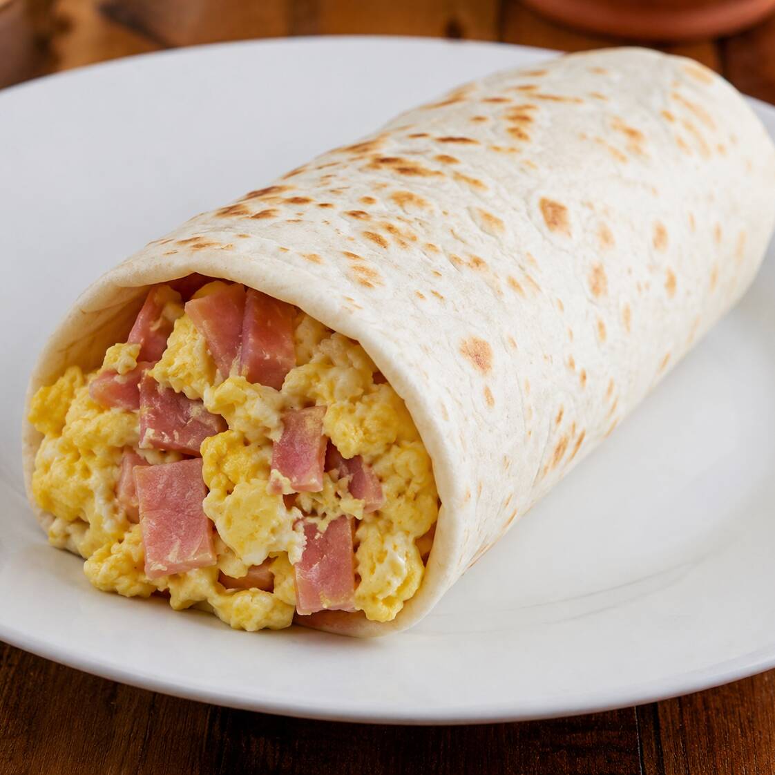 Burrito de Huevo con Jamon
