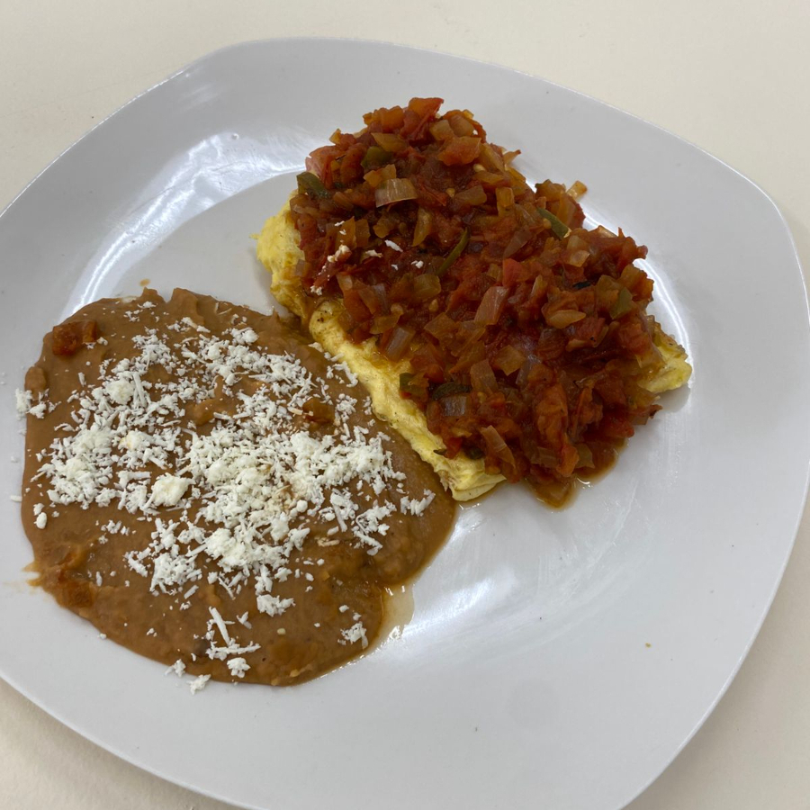 Omelette de Jamon Y Queso