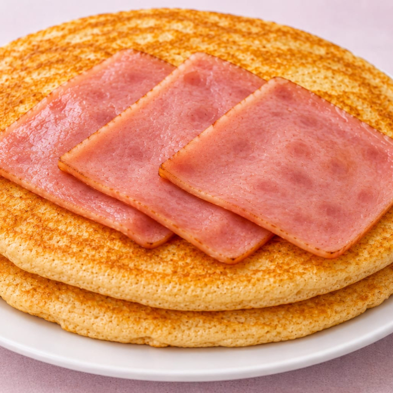 hotcakes con jamon