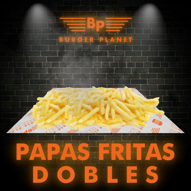 Papas Fritas Dobles(200GR)