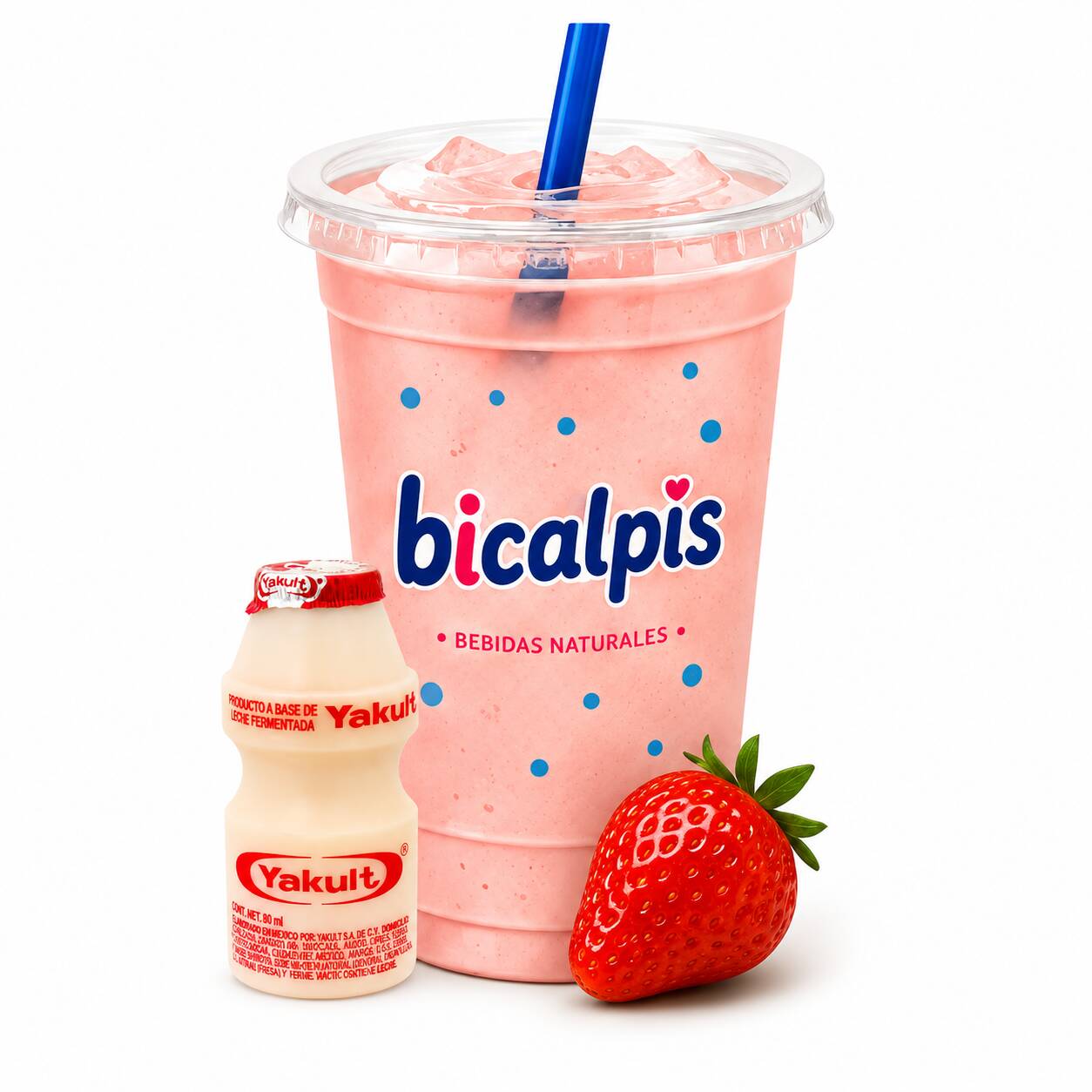 Calpi de Fresa 591 Ml - 20 Oz