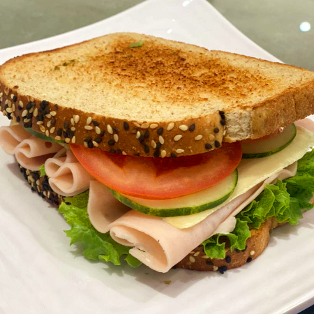 Sándwich Jamón y Queso