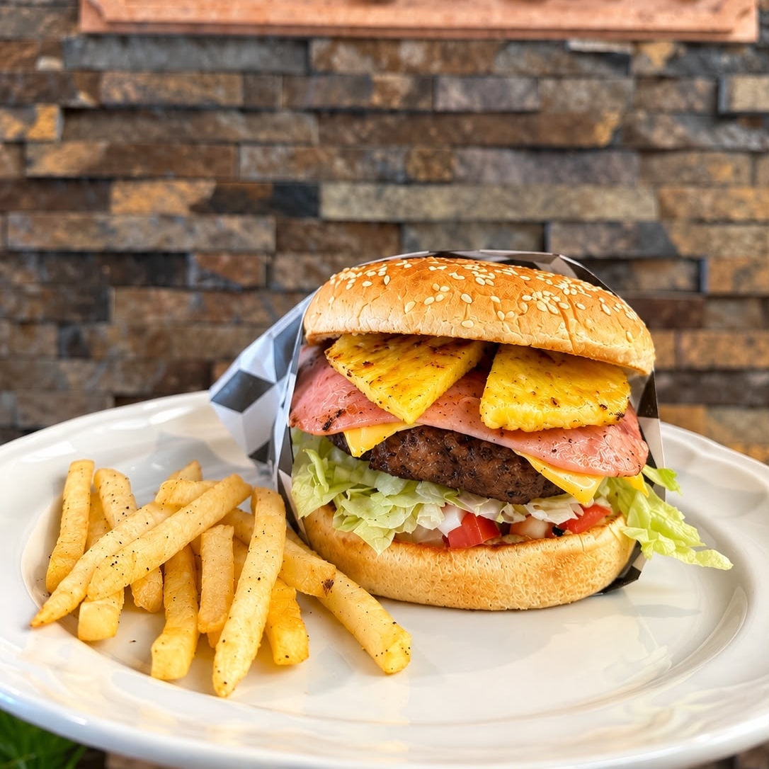 Hamburguesa Hawaiana